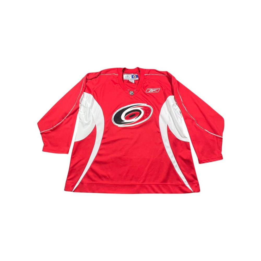 Y2K NHL Reebok Carolina Hurricanes Hockey Jersey Men's Size XXL